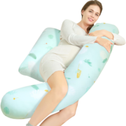 佳韵宝（Joyourbaby）H型多功能孕妇枕孕妇侧卧枕头靠枕护腰侧睡枕睡觉抱枕 天丝款