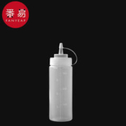 番易 挤酱瓶拉酱果酱家用挤酱壶酱汁瓶尖嘴挤压瓶番茄酱沙油壶调料瓶 360ml 1个