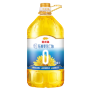 plus会员、概率券：金龙鱼食用油 零反式脂肪压榨葵花仁油5L