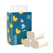 竹叶情 卷纸4层小卷卷纸面巾 6卷*1提