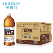 SUNTORY 三得利 乌龙茶 0脂0能量 茶饮料 无糖乌龙茶1.25L*6瓶