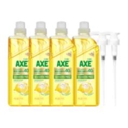 88VIP会员：AXE 斧头 牌柠檬玻尿酸护肤洗洁精1kgx4轻松去重油水润双手家庭版