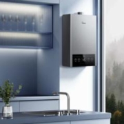 Midea 美的 12升燃气热水器 水气双调 天然气 超节能 智能恒温洗 无极变升 多重 LEDJSQ22-MK1