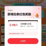 京东 11.11白条会场 领6/12期白条免息券/抽最高111.1元白条红包