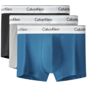京东百亿补贴：：卡尔文·克莱恩 Calvin Klein 摩登引力带 三条装棉质内裤 NB1085