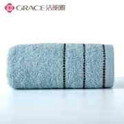 GRACE 洁丽雅 素色条纹毛巾 30*60cm