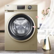 Haier 海尔 G100108B12G 滚筒洗衣机 10kg 香槟金