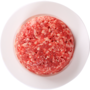 科尔沁内蒙古国产原切牛肉馅500g/袋冷冻谷饲清真免切饺子馅牛肉生鲜