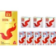 周二生活场：zioxx 赤尾 玻尿酸超薄安全套 组合装12只 黄金大储*7只+铂金至薄*5只