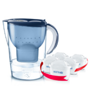 BRITA 碧然德 Marella 金典系列 滤水壶 一壶六芯 蓝色