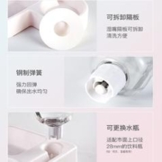 萌嘟星宠 猫粮碗狗碗食盆宠物双碗喂食器自动续水饮水机墙角防打翻小型犬