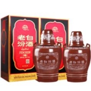 汾酒 老白汾酒10 53度 475ml*2瓶 清香型白酒+凑单