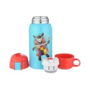 京东PLUS：TIGER 虎牌 儿童保温杯+吸管盖+倒水盖 600ml 小针鼹
