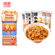 Hi A'KUAN 阿宽 成都地道甜水面甜辣味110g*4袋装
