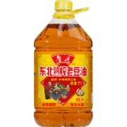 京东百亿补贴：鲁花 东北熟榨老豆油 5L