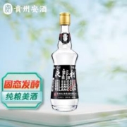 贵州安酒 安酒夜郎村 白酒 窖酒黑标 浓香型白酒 42度 500ml 单瓶装