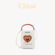 Chloé 蔻依 x Love Is... 联名系列小牛皮手机袋