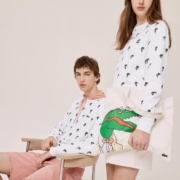 48h一值购、补贴购：LACOSTE 拉科斯特 圆领舒适卫衣