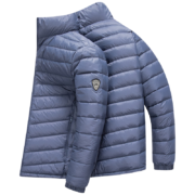 雪中飞 男士 日常休闲立领羽绒服  雾蓝色 170/88A