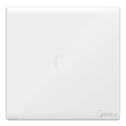 PLUS会员：美的（Midea）空白面板E01系列 86型通用空白面板 白色E01
