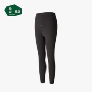 松山棉店 德绒保暖裤男女含羊毛高腰护膝双层裤秋裤加厚打底裤 男士-黑色 170