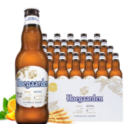 Hoegaarden 福佳 比利时风味 白啤 330ml*24瓶 整箱装