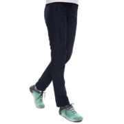Jack Wolfskin 狼爪软壳长裤女 秋冬户外防风防泼水1504381 ZZ 子夜蓝1910 36码165/72A