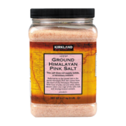 Kirkland Signature柯克兰喜马拉雅粉盐2.27kg美国进口玫瑰盐增鲜无碘食用盐礼Costco