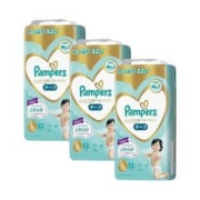 Pampers 帮宝适 一级帮宝宝透气不闷纸尿裤L52*3 增量装 原箱发货
