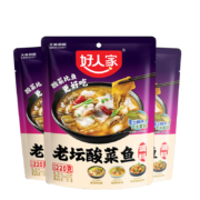 好人家 四川酸菜鱼调料 220g*3袋