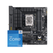 华硕TUF GAMING B760M-PLUS D4 重炮手主板+英特尔(intel) i5-13400F CPU  主板CPU套装 主板+CPU套装