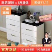 SUNHOO 双虎-全屋家具 双虎抽屉柜现代简约餐边柜客厅四五斗柜落地多层收纳储物柜子16H1