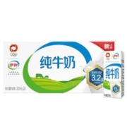 yili 伊利 纯牛奶 200ml*24盒*2箱