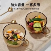 贝蒂丽莲 茶色早餐玻璃杯 3只装