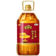 福临门 食用油 土榨压榨一级花生油 5L