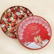 Lindt 瑞士莲 巧克力怀旧礼盒装350g