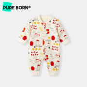 pureborn 博睿恩 婴幼儿新年款连体衣 80cm