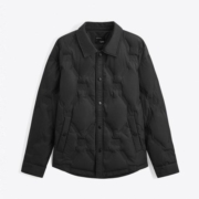 补贴购：GXG 2023冬季休闲压印短款衬衫羽绒服轻薄羽绒外套