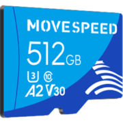 6日0点开始：MOVE SPEED 移速 YSTFT300 MicroSD存储卡 512GB