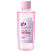 波普专研（bop）益生菌漱口水口腔清洁护理持久男女元气白桃口味500ml