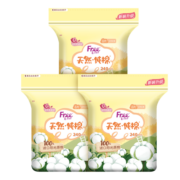 飞（Free）高端纯棉 丝薄日用卫生巾240mm*8片*3包