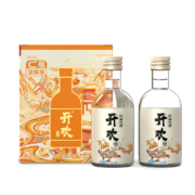 开欢 经典尝鲜礼盒 浓香型白酒 42度 50ml*2瓶 礼盒装