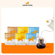 NOWWA COFFEE 挪瓦咖啡 风味挂耳咖啡精品手冲黑咖啡 8g*6包