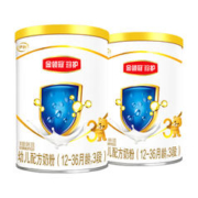 金领冠 伊利金领冠婴幼儿奶粉珍护3段130g×2罐幼儿配方奶粉