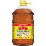 鲁花 食用油 低芥酸特香菜籽油 6.18L   物理压榨