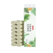 京东京造 竹感本色无芯卷纸 4层*57g*14卷/提