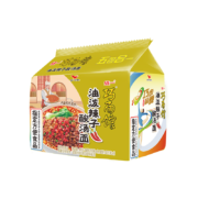 Plus会员，概率券:统一 巧面馆油泼辣子酸汤面 110g袋面*5袋