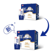 光明优加纯牛奶营养早餐奶200ml*12盒3.6g乳蛋白钻石装整箱