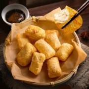 华田禾邦 瓜儿农产石屏包浆豆腐（黄）380g 石屏特产 火锅食材