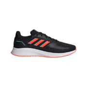 adidas 阿迪达斯 RUNFALCON 2.0男子随心畅跑舒适跑步运动鞋 黑/红 43(265mm)